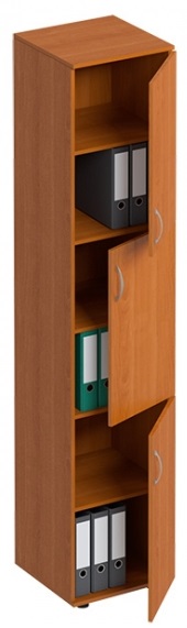 Картинка Офисные шкафы Шкаф для документов 3-дверный узкий  ФР 385