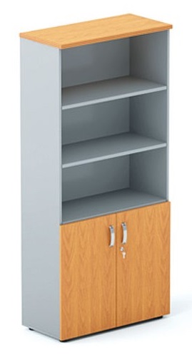 Картинка Офисные шкафы Шкаф 5-го уровня глухая дверь  DH5-022