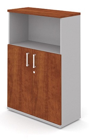 Картинка Офисные шкафы Шкаф 3-го уровня широкий полуоткрытый  ММ3-023